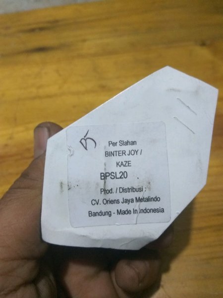 PER SELAH ATAU PER ENGKOLAN KAWASAKI KAZE DAN BINTER JOY