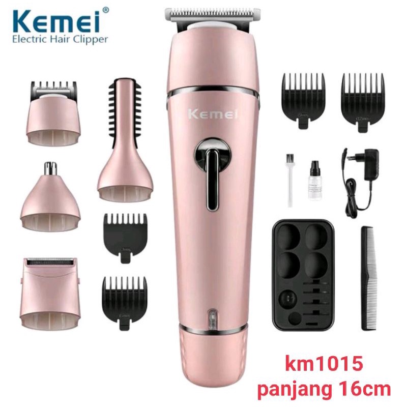 Alat Cukur Pangkas Rambut KM-1015 Hair Clipper Shaver Waterproof 1015 Multifungsi