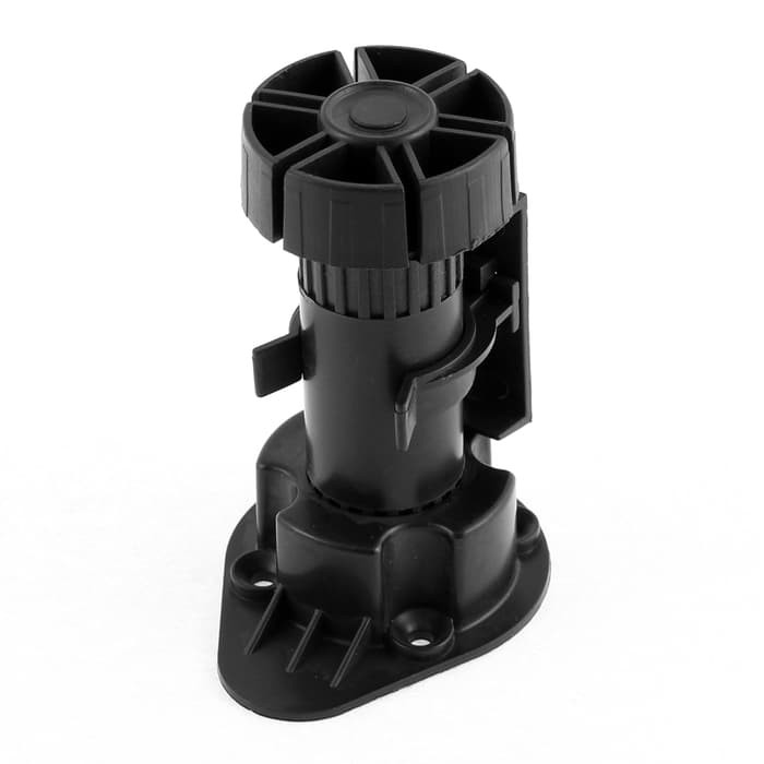 10 CM Kaki Dapur Plastik Hitam - Kitchen Furniture Leg Black Adjuster