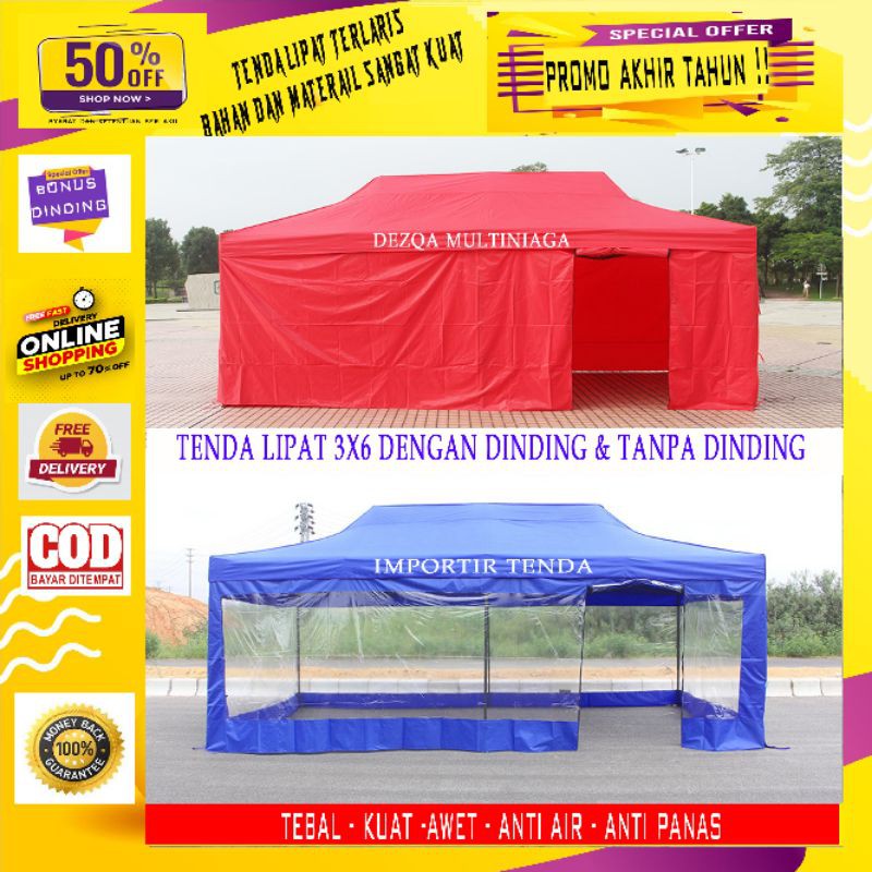 Tenda lipat 3x4.5