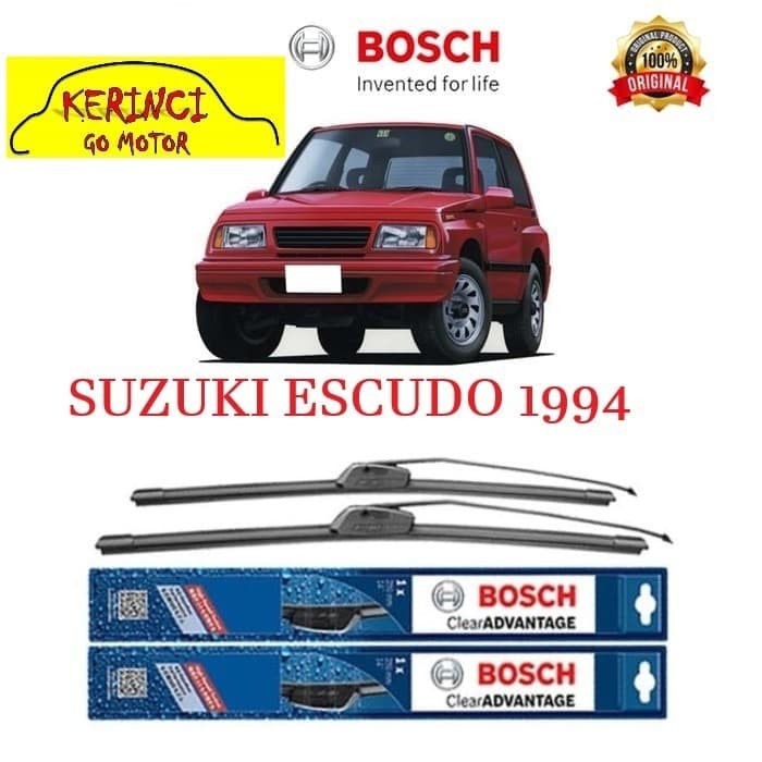 WIPER BOSCH CLEAR ADVANTAGE SUZUKI ESCUDO 1994 19&quot; &amp; 19&quot; SEPASANG