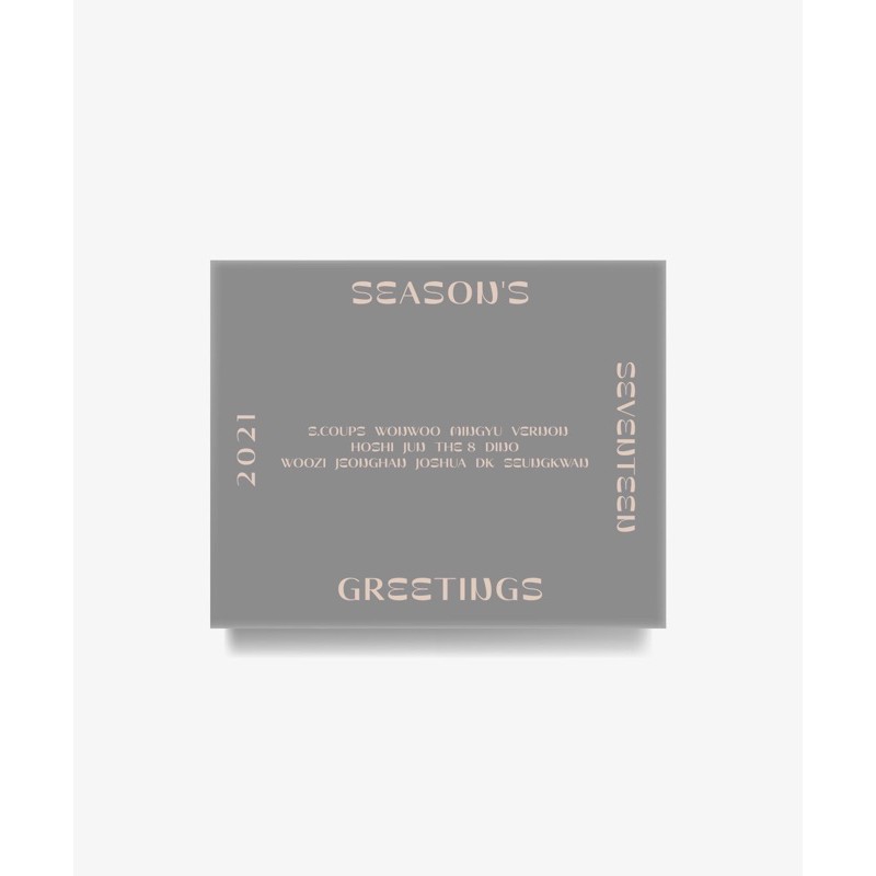 SG SEVENTEEN 2021 JEONGHAN JUN THE8 DK Diary Memopad Carabiner