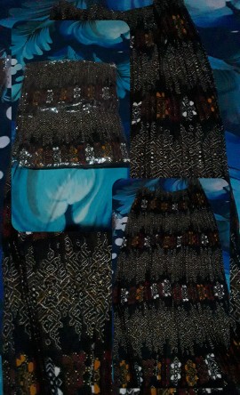 Kemeja Batik Modern New Toraja Prada Foil Premium Model Klep Intip Tgn Pdk(real Pict)
