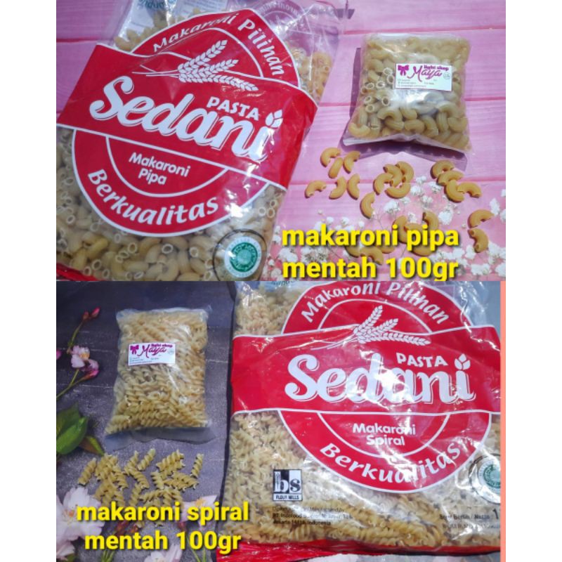 Makaroni spageti pasta macaroni mentah pipa spiral makaroni bantat snack makaroni pasta cemilan murah mie spageti