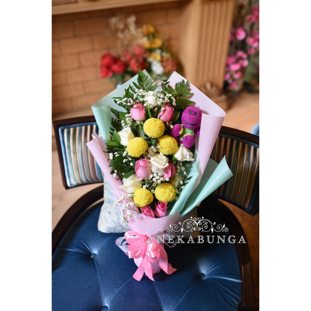 Buket Bunga Mawar Asli Fresh Rose Hand Bouquet Flowers Ulang Tahun Bucket Ultah Pernikahan Pengantin Shopee Indonesia