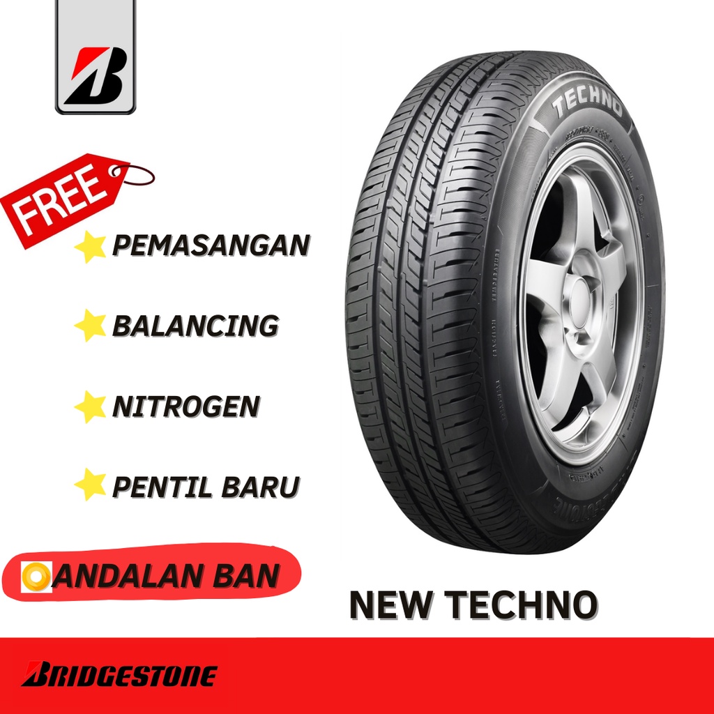 KUPON BAN BRIDGESTONE 165/65 R13 TECHNO TECAZ