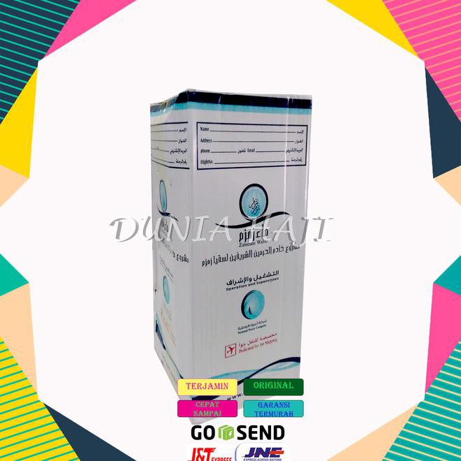 

Air Zam-Zam 5L Oleh-Oleh Haji Dan Umroh Murah