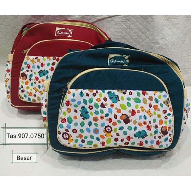 NEW!!!Tas bayi besar snobby/ Tas bayi besar polkadot zoo series / tas bayi snobby