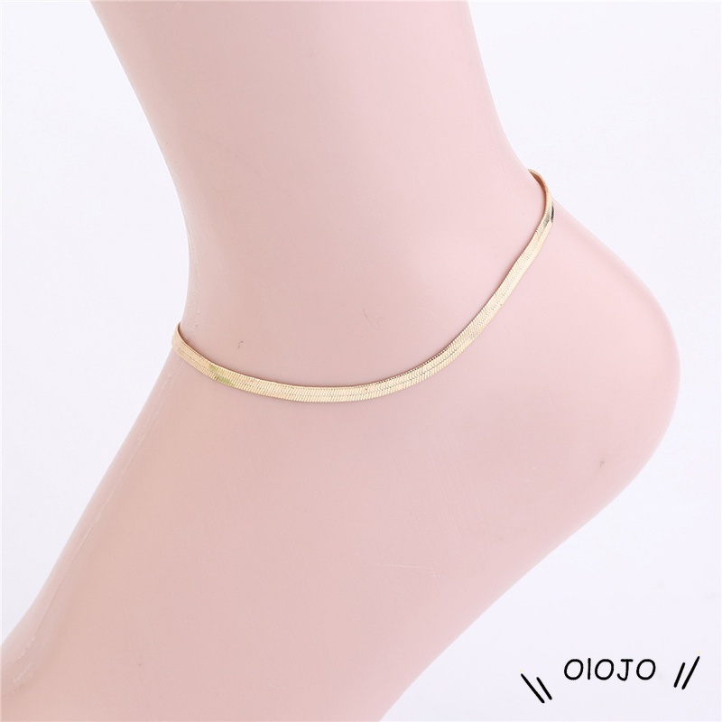 【COD】Fashion Gelang Kaki Sederhana Wanita Modis Aksesori Hypoallergenic Yang