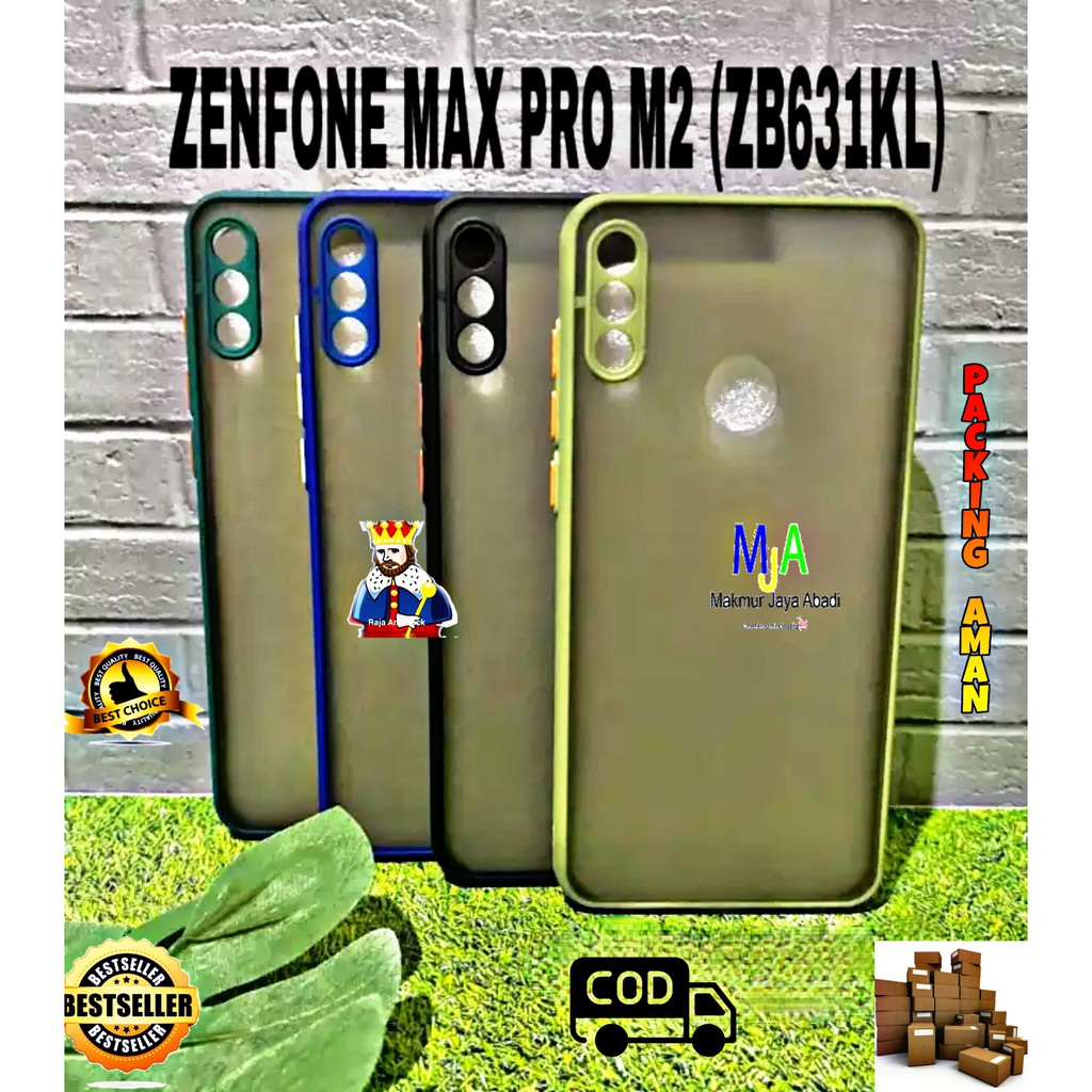 SOFTCASE ASUS ZENFONE MAX PRO M2 - CASE MATTE FULL COLOUR MY CHOICE BUMPER CASE PELINDUNG KAMERA