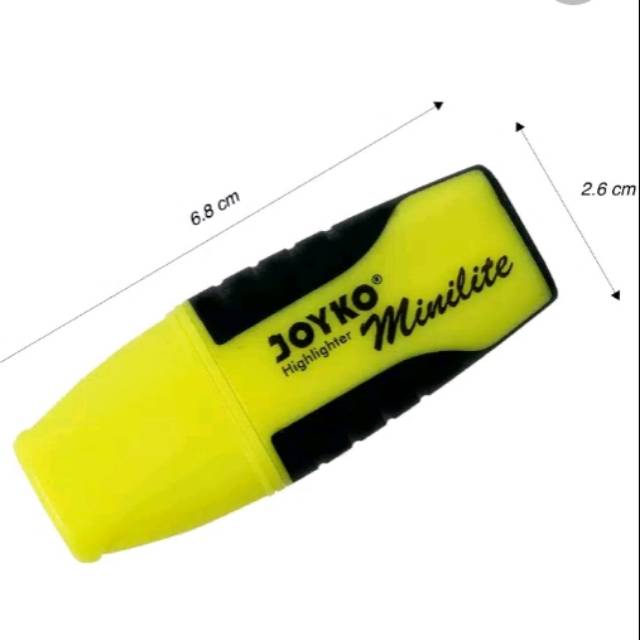 

Highlighter joyko penanda yellow colour stabillo kuning