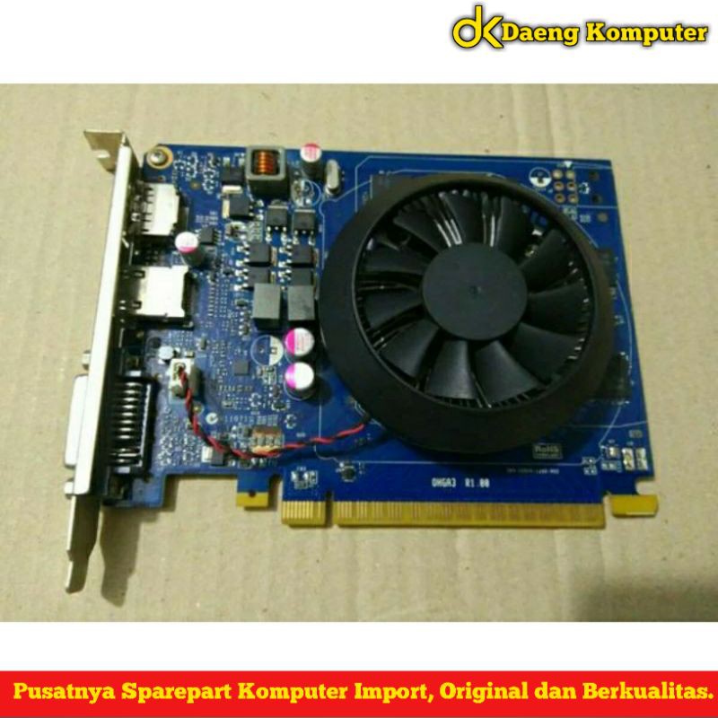 VGA Card PC Nvidia GeForce GT 640 1 gb 128 bit ddr5 Tanpa Pin Power Original Murah Dan Garansi
