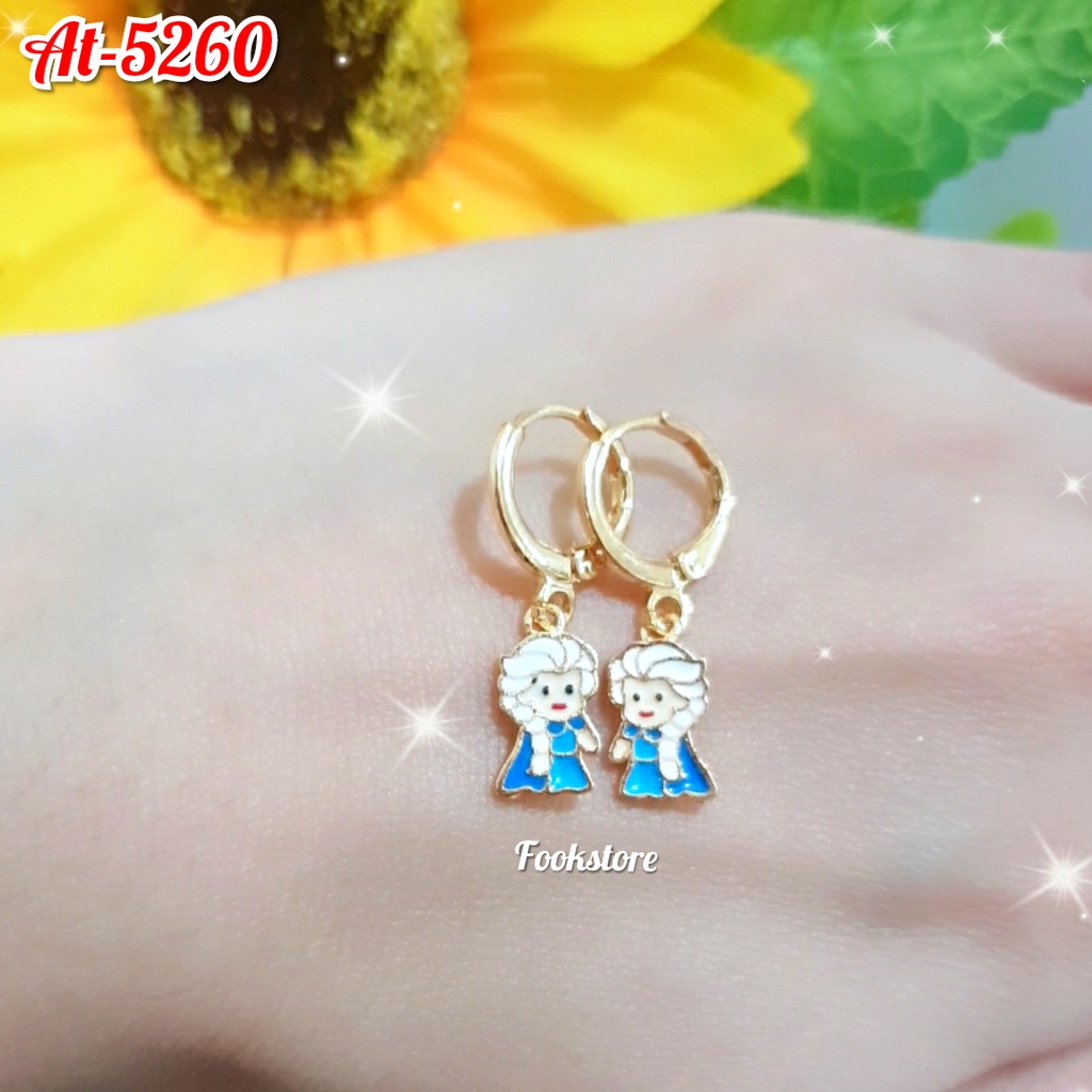 ANTING ANAK MOTIF KARTUN LUCU/BAHAN XUPING