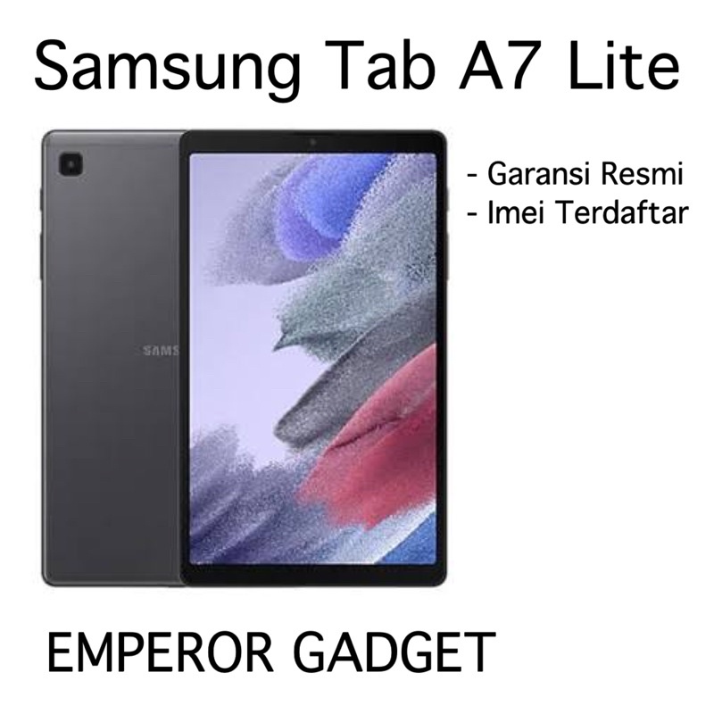 Samsung Tab A7 Lite Ram 3/32 GB Resmi