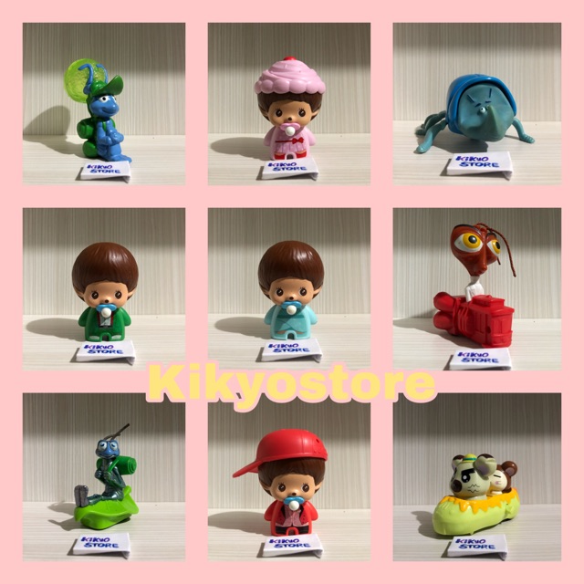 Happy Meal Monchhichi / Happy Meal Lebah / Happy Meal Hamtaro