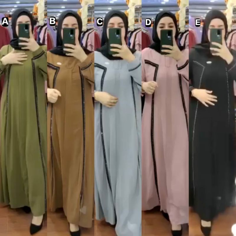 Jual Abaya Turki Jasmine part 2 By Abaya Indonesia|Shopee Indonesia