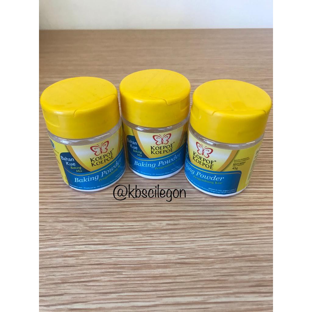 

Baking Powder Koepoe Koepoe / Pengembang Kue 45gr