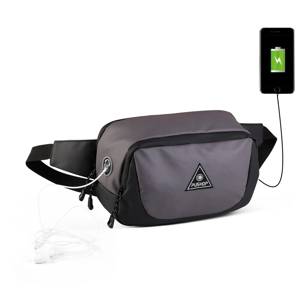 Waistbag USB Waterproof Pushop Stryker