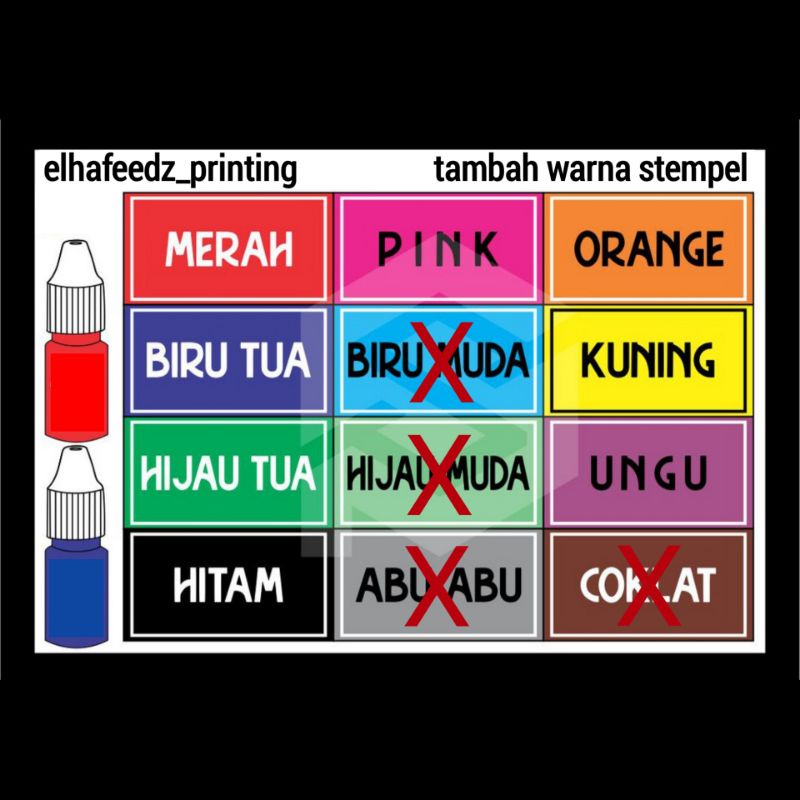 

Tambah warna stempel (khusus untuk order stempel)