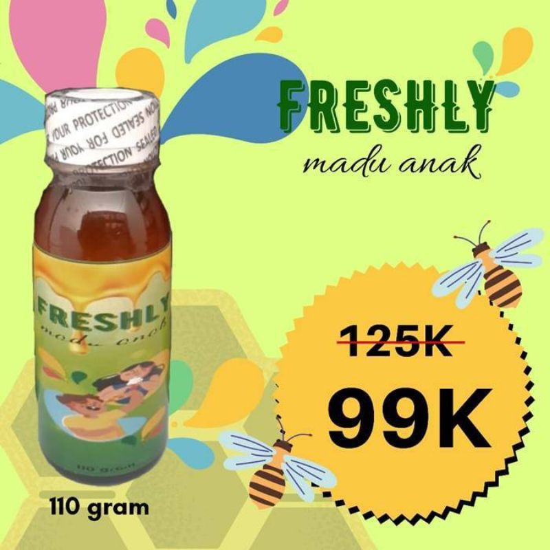 

Freshly madu anak 110 gr