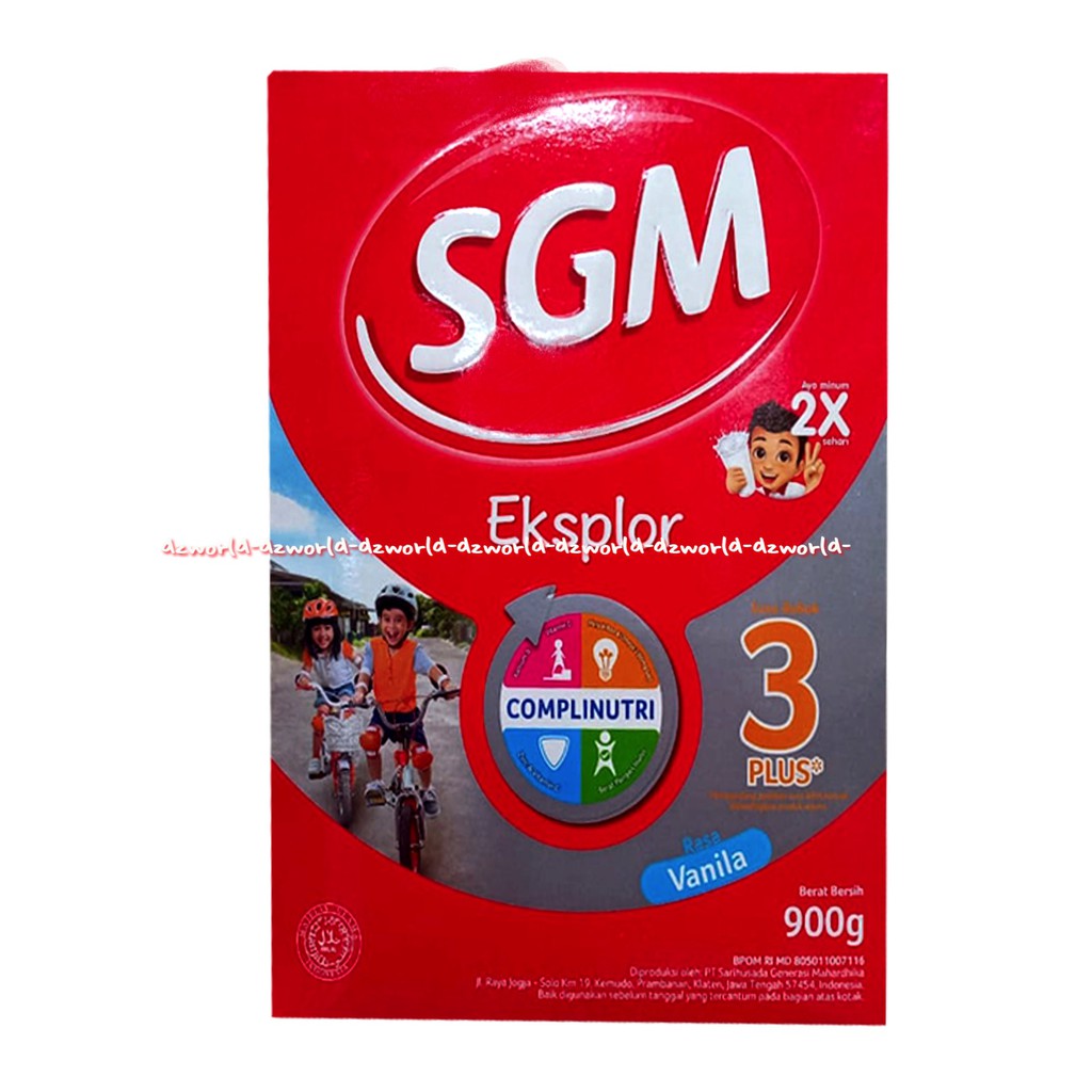 

Susu SGM Eksplor 900gr Rasa Vanila 3Plus Susu SGM Vanilla 3+ 900 gram