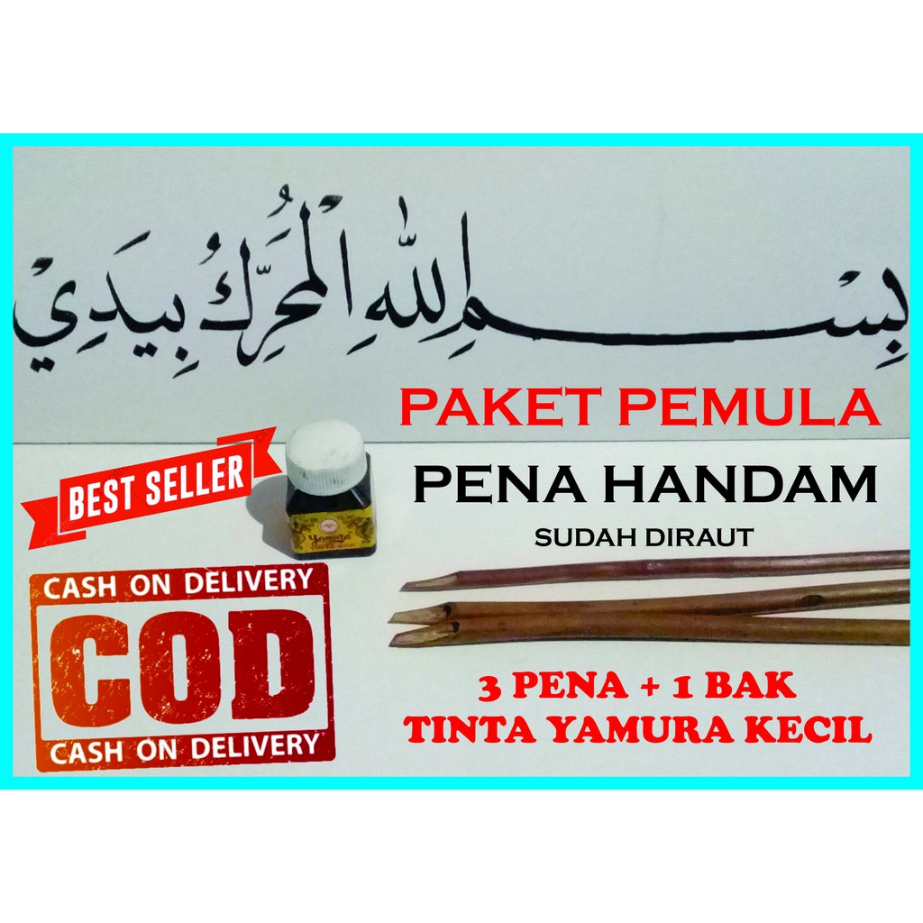 

PENA HANDAM KALIGRAFI paket pemula (3 PENA + 1 BAK TINTA YAMURA kecil)
