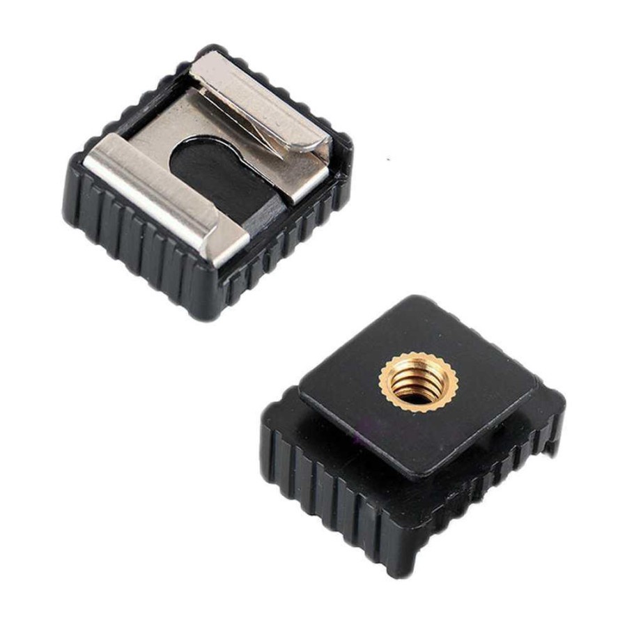 Hot Shoe Kamera DSLR 1/4 Thread - Black