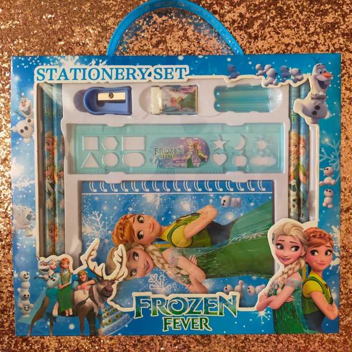 

Berkualitas Stationery Study Set Anak Sekolah Frozen Lengkap Murah Kualitas Super Terbatas