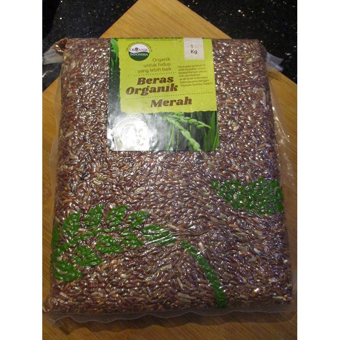 

BERAS MERAH ORGANIK LINGKAR ORGANIK 1 KG - BERAS ORGANIK - BERAS SEHAT