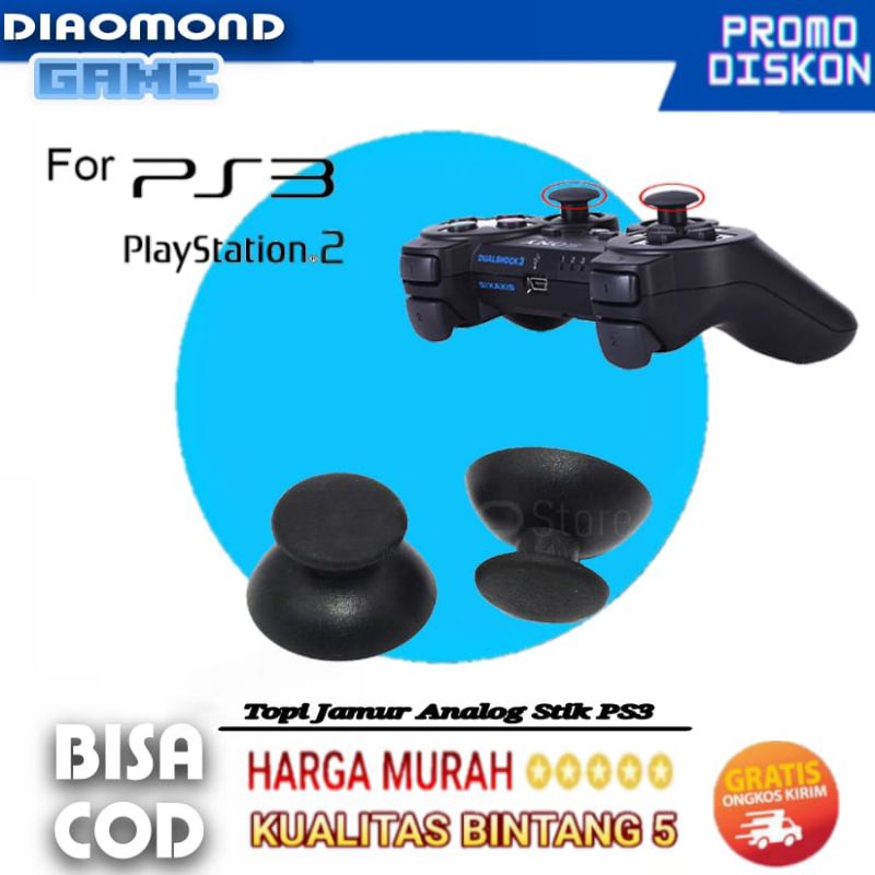 Topi Jamur Analog Plastik Stik PS3 per 10biji