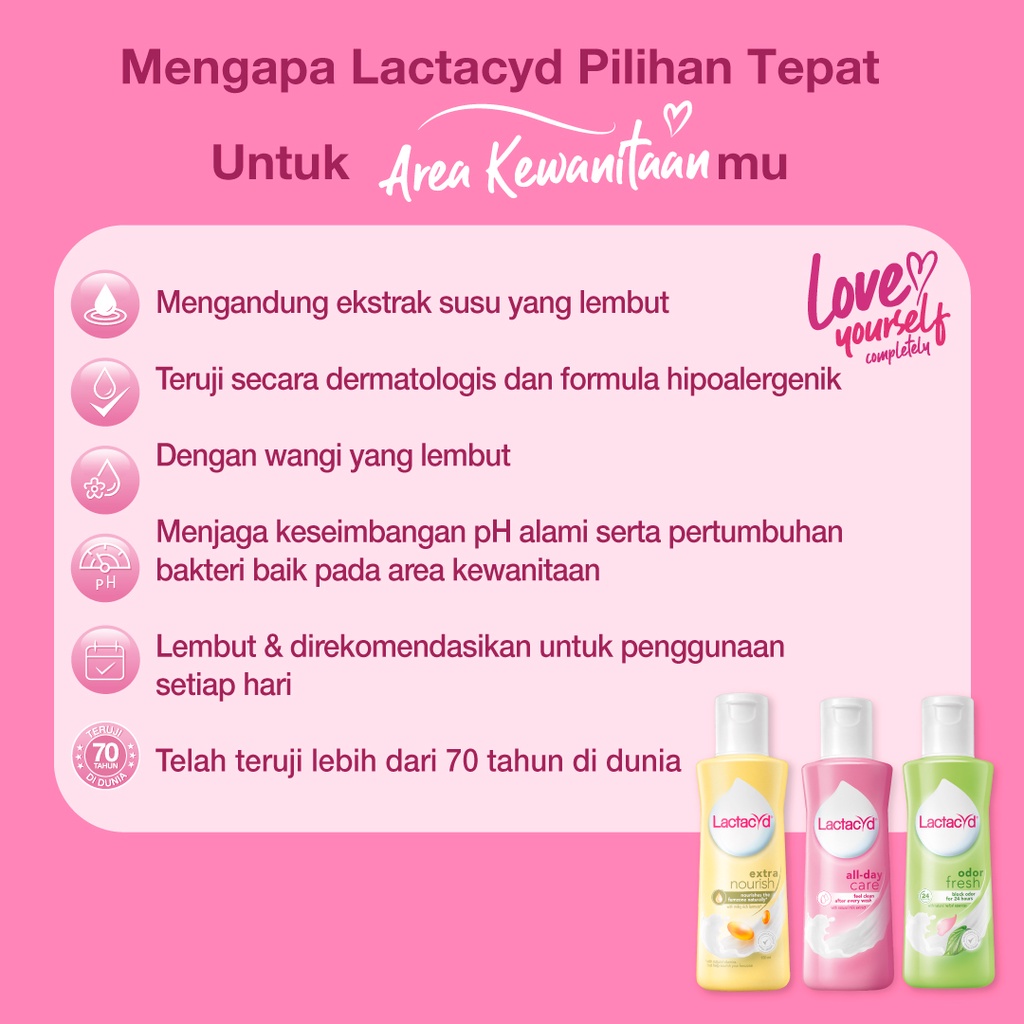 ★ BB ★ Lactacyd All Day Care / Lactacyd Feminine Hygenis Protect /Pembersih Kewanitaan / Ph Balance