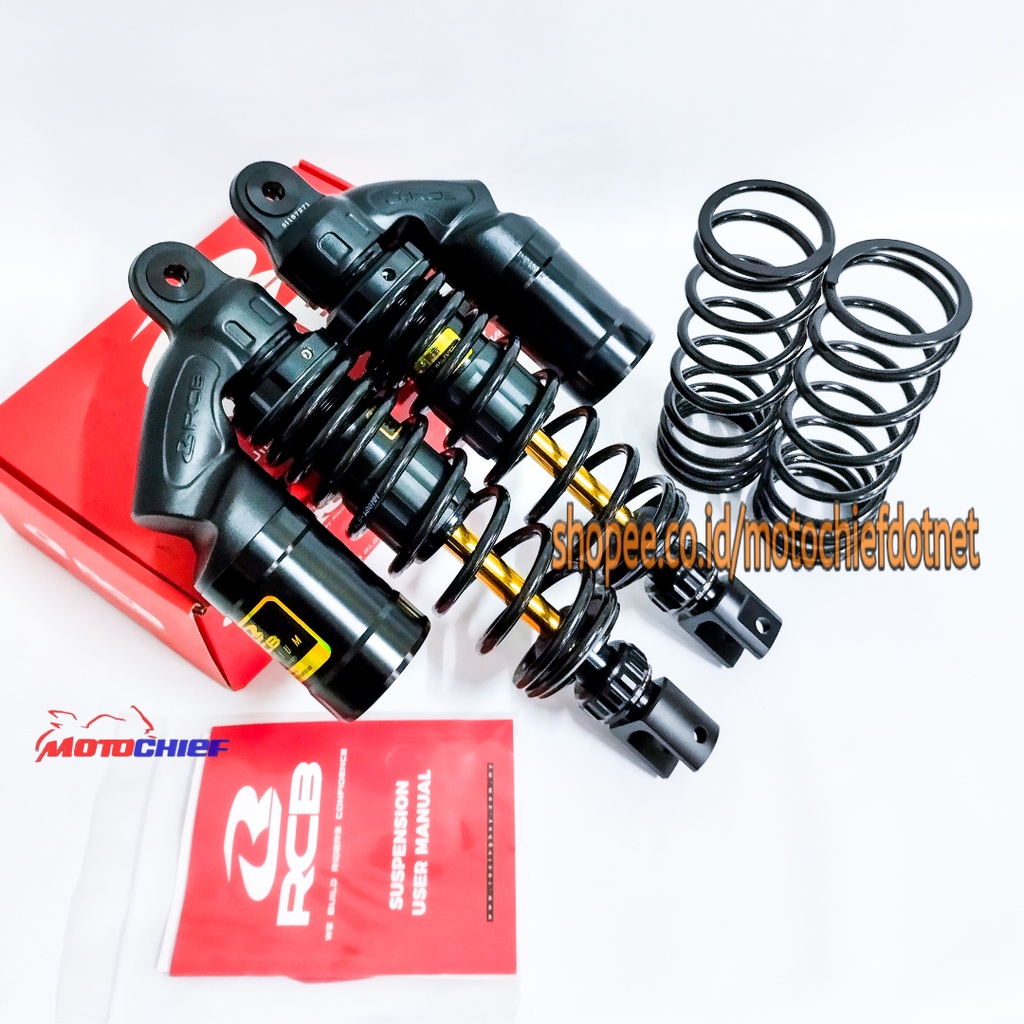 RCB SHOCK SHOCKBREAKER RCB VS SERIES BLACK VARIO NMAX AEROX 100% ORIGINAL