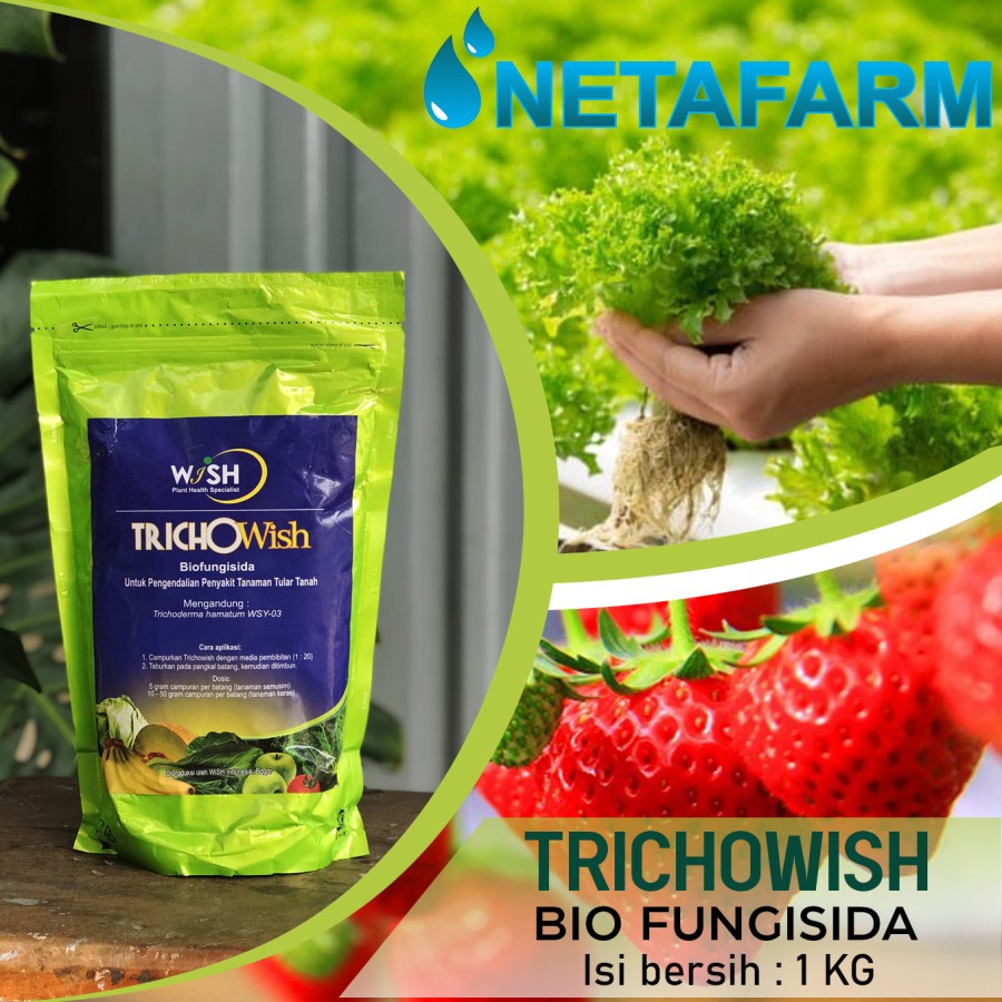 Pestisida Organik / BioFungisida TRICHOWISH Trichoderma - 1 KG