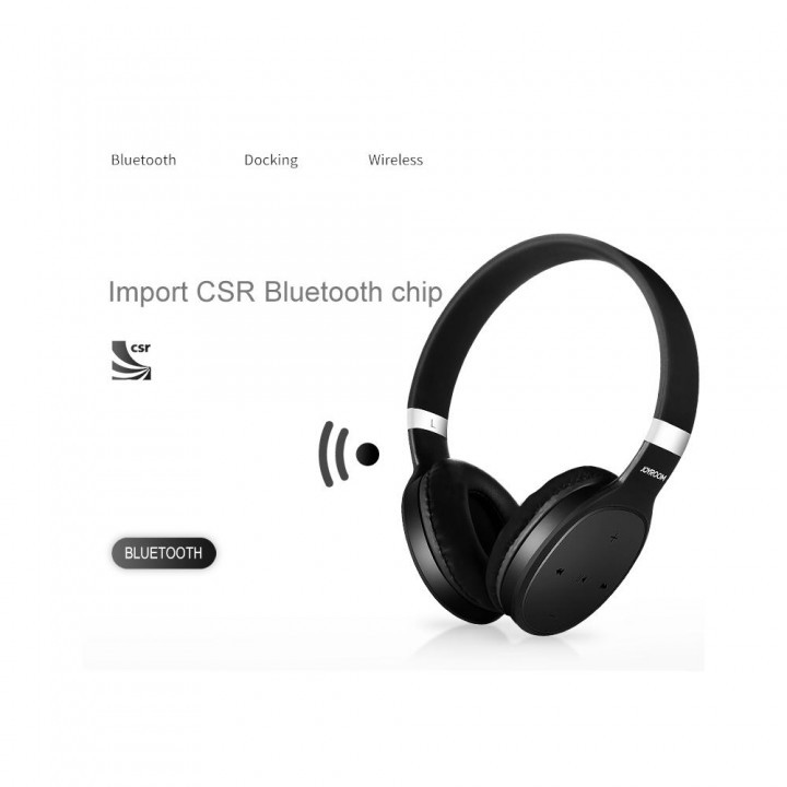 JOYROOM JR-H15 Wireless Bluetooth Stereo Headset - Hitam dan Putih