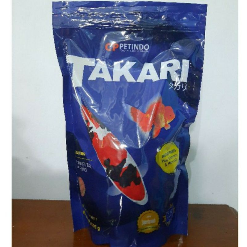TAKARI 500GR 5MM PAKAN PELET IKAN HIAS TAKARI 500 GR