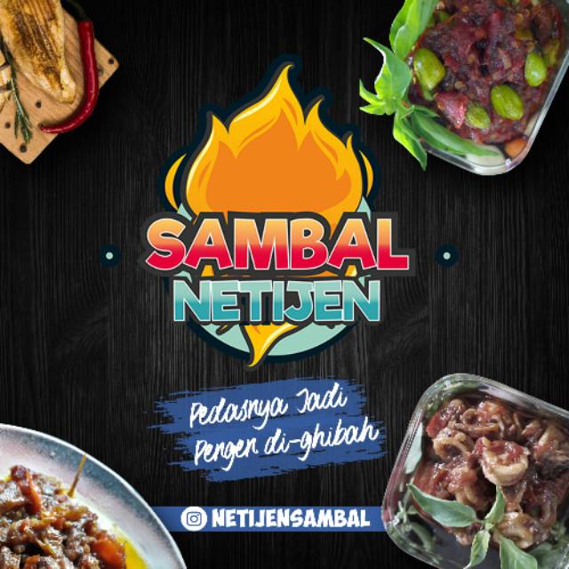 

Sambal Netijen Varian Ori, Pete, Cumi, Klotok, dan Teri