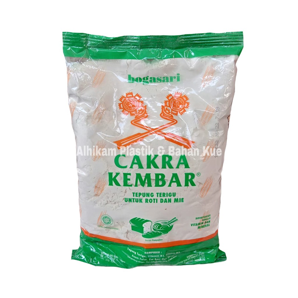 

Tepung Terigu Cakra/Cokro Kembar 1Kg