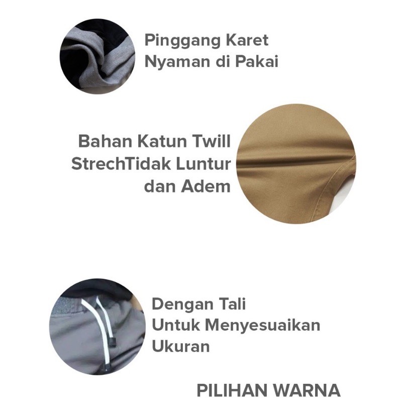 CELANA CHINO PANJANG / CELANA COWOK PANJANG