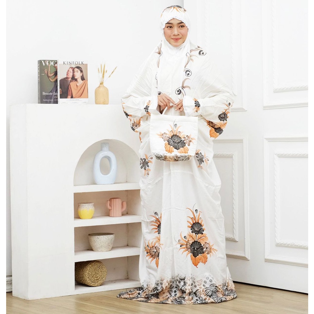 Mukena batik encim pekalongan terbaik bagus