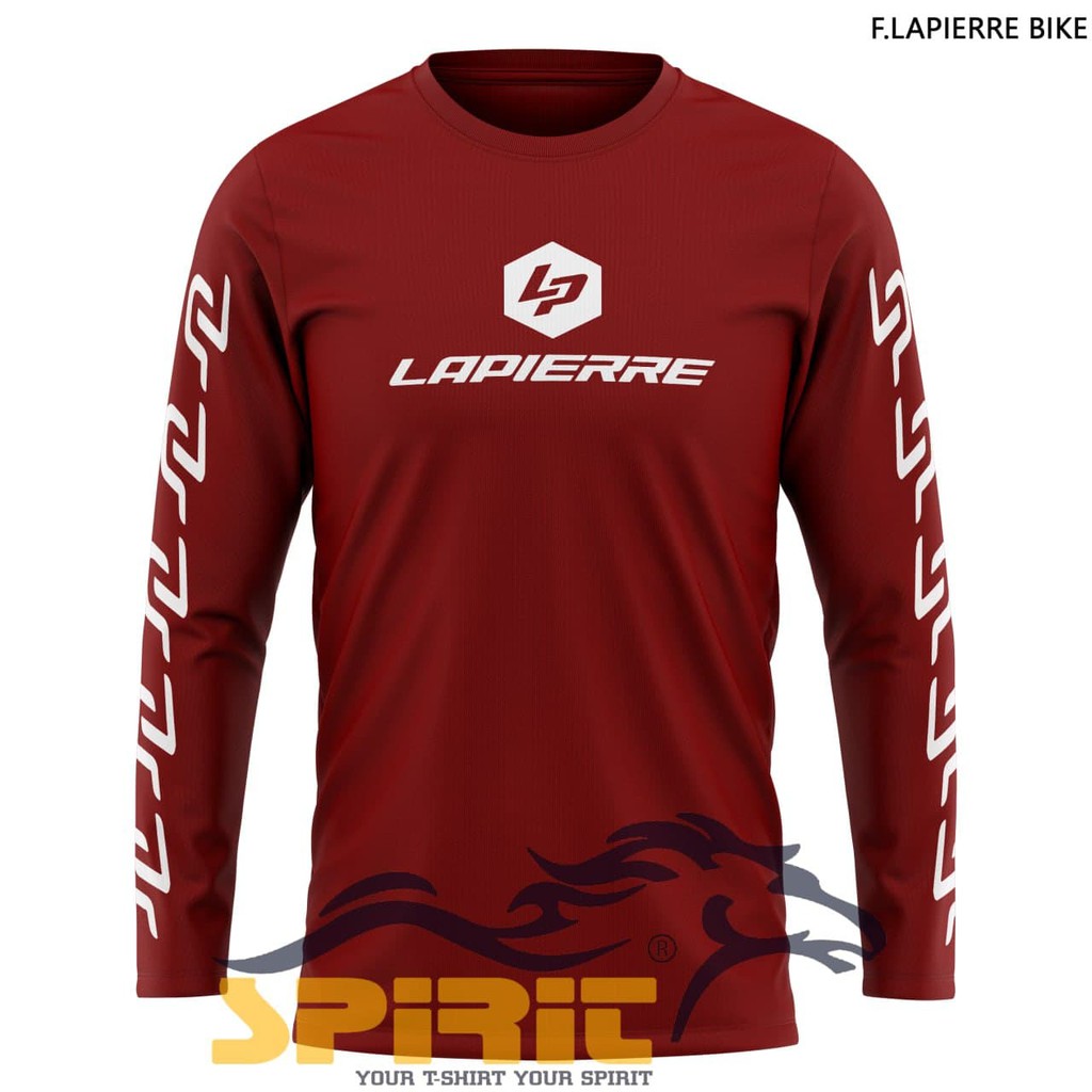 Kaos Sepeda MTB Lapierre Bike Pakaian Pria Distro Lengan Panjang Murah