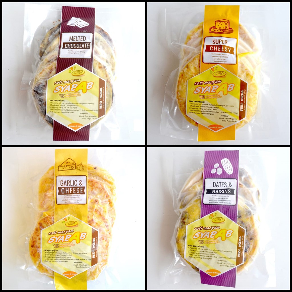 

NOB BEST SELLER! Roti Maryam / Cane / Canai Syabab Premium