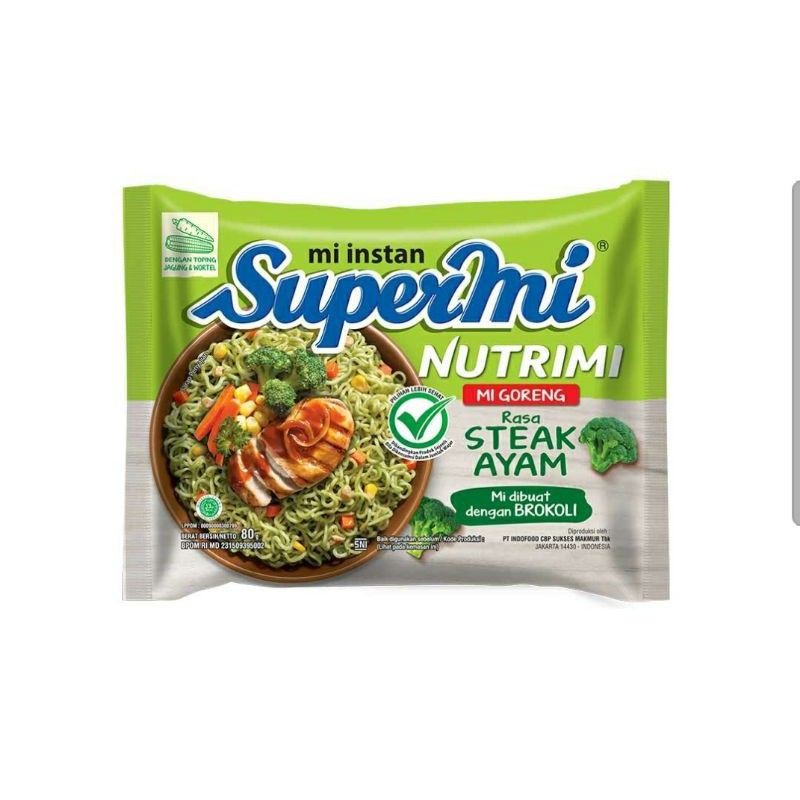 SUPERMIE NUTRIMI | MIE SEHAT
