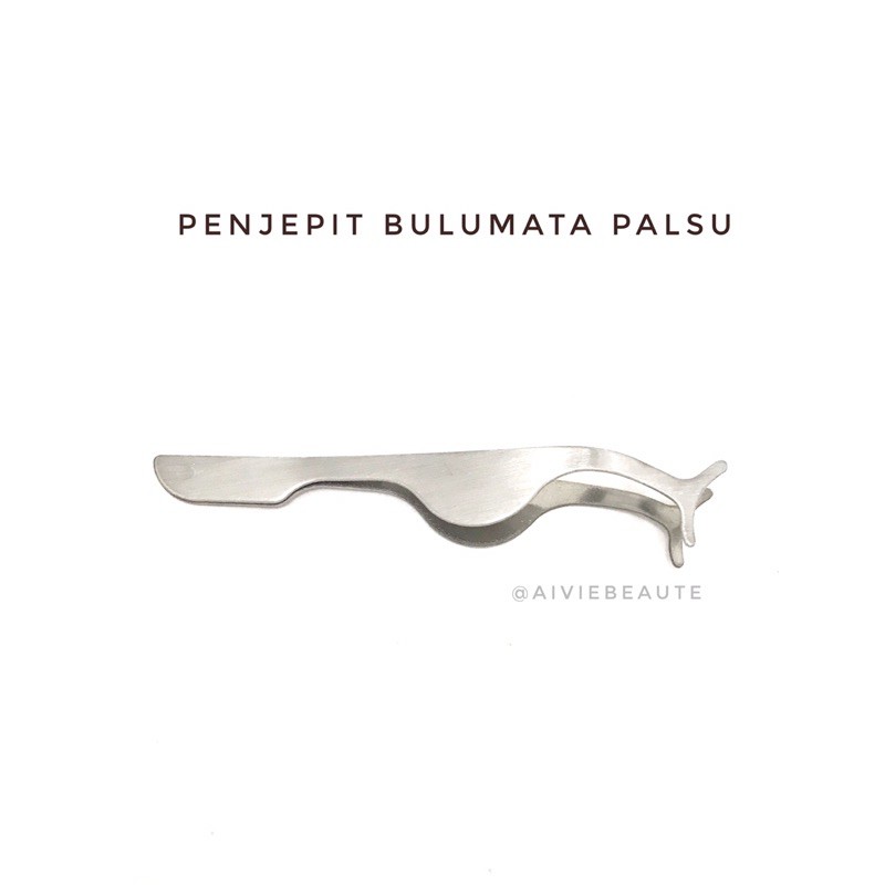 pinset bulumata palsu | penjepit bulumata palsu stainless  | lashes tweezer