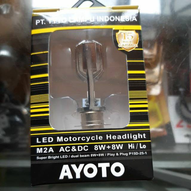 Lampu led motor ayoto