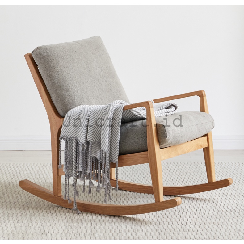 Unicraft Kursi Goyang Kayu Jati Solid Furniture