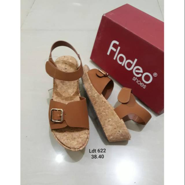 Wedges sepatu wanita fladeo ORIGINAL