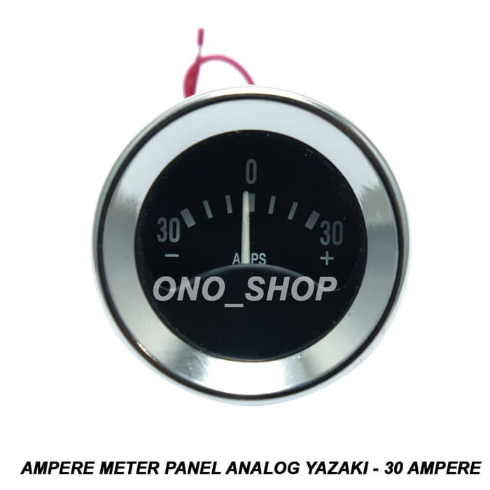 Ampere Meter Panel Analog Yazaki 30 Ampere