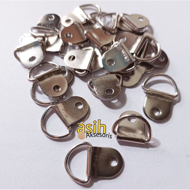 Ring D plus plat 1,4cm( tanpa paku keling)