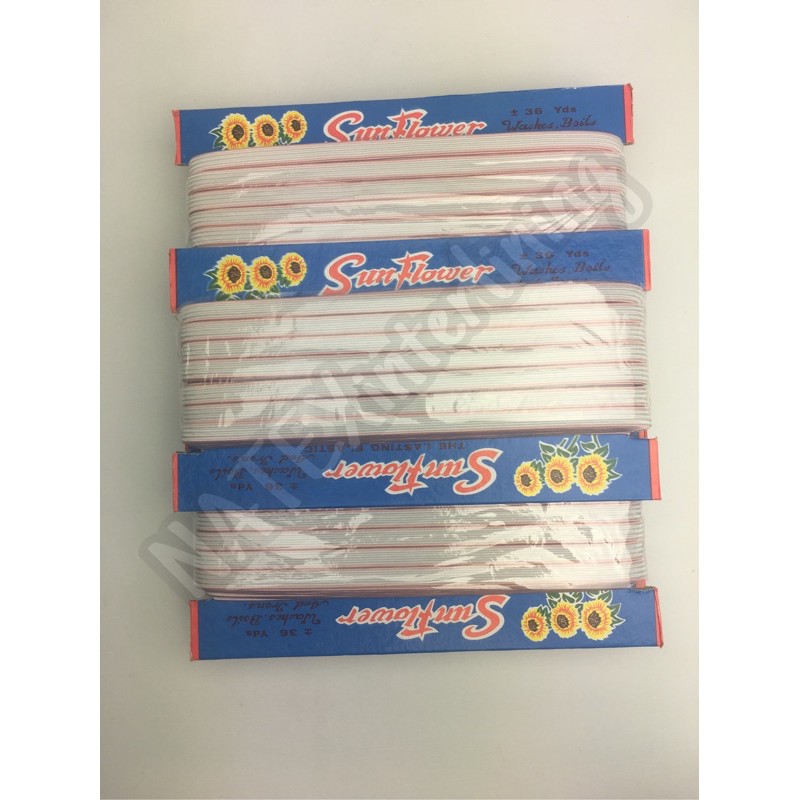 BEE Karet Elastis Papan Ukuran 7mm isi 36 yard