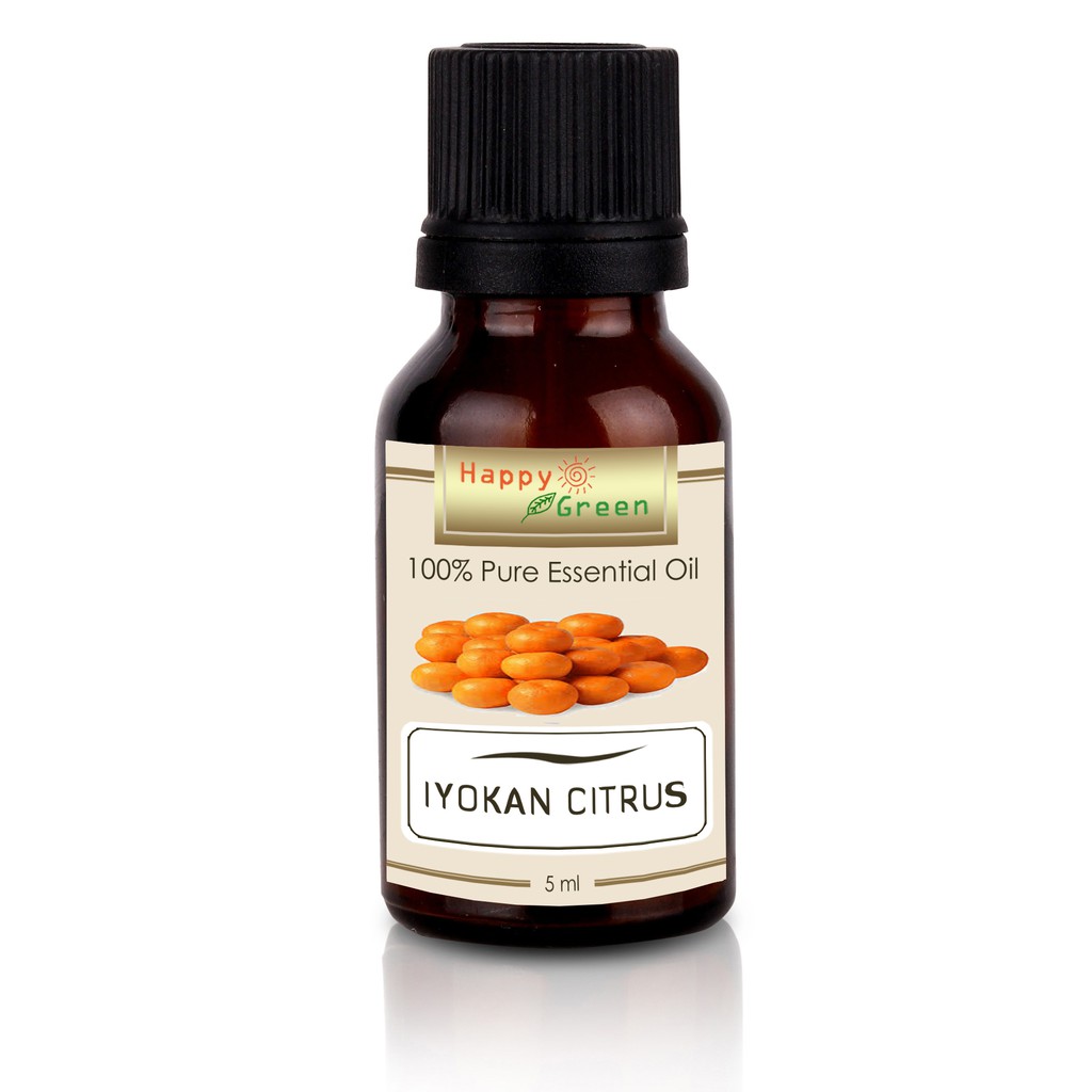 Happy Green Iyokan Citrus Essential Oil (5ml)- Jeruk Anadomikan Jepang